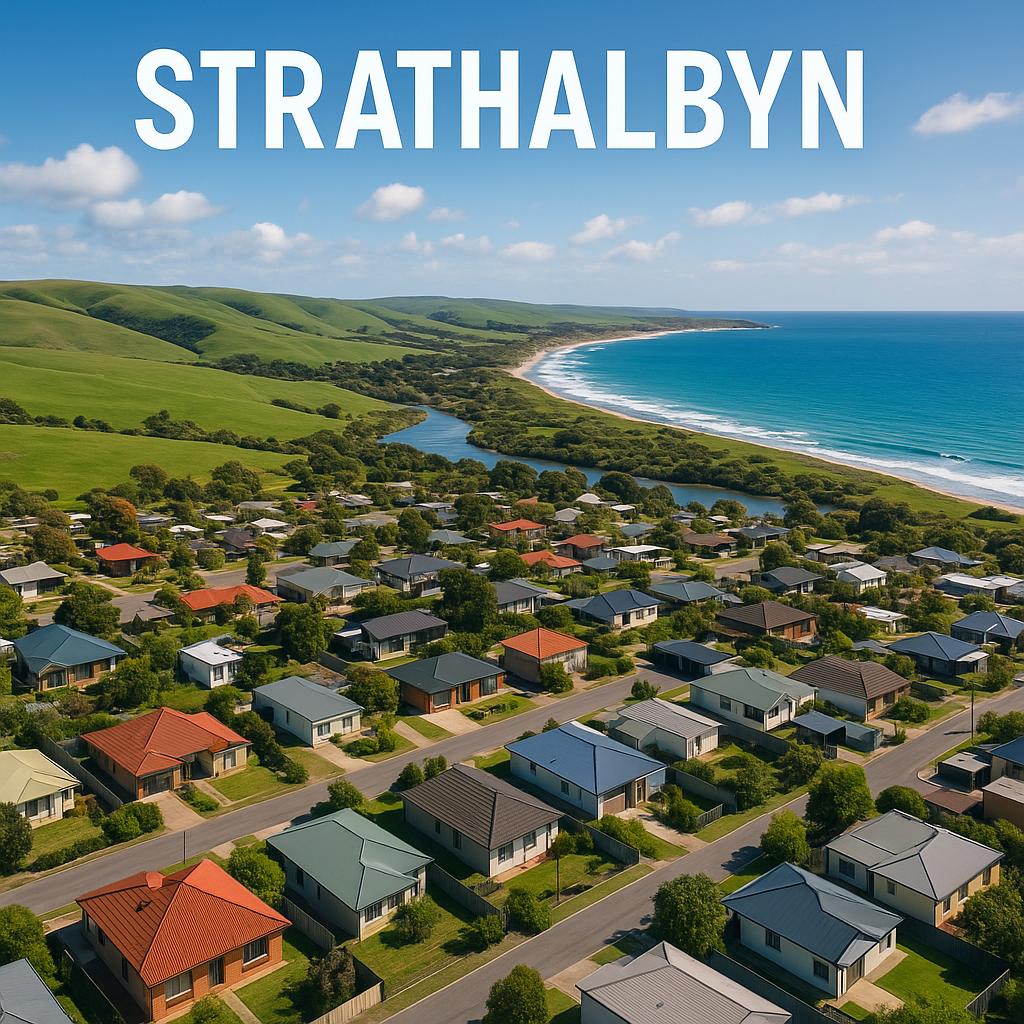 Scenic Strathalbyn coastal view
