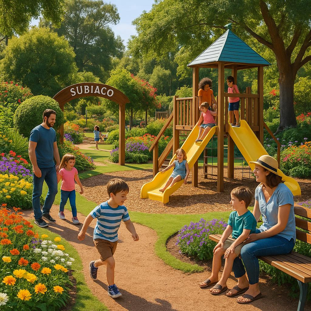 Garden playground in Subiaco