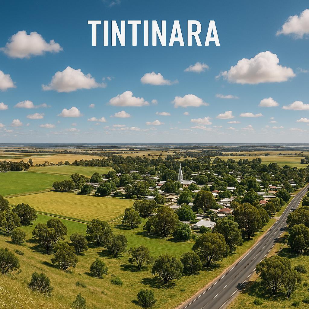 Scenic view of Tintinara