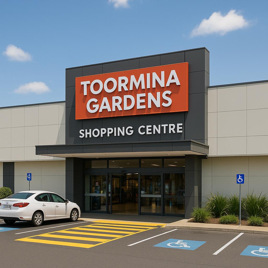 Shopping centre in Toormina