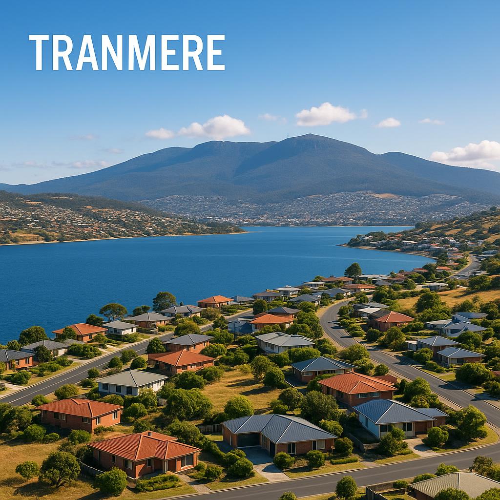 Tranmere scenic view of the Derwent River