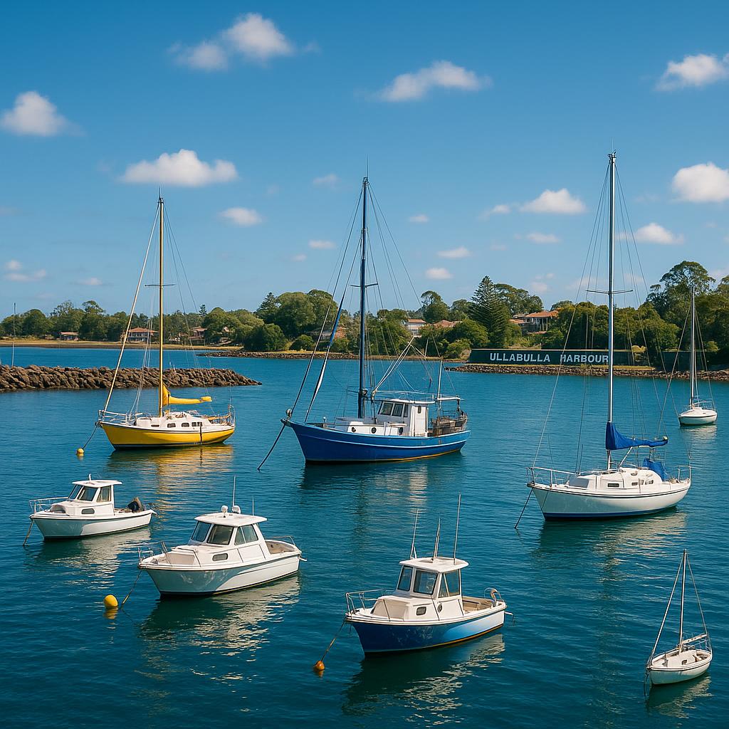 Ulladulla Harbour - scenic coastal view
