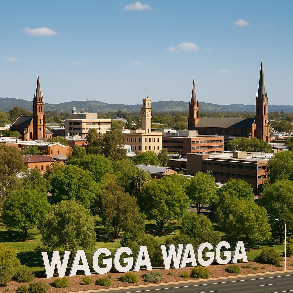 Wagga Wagga skyline
