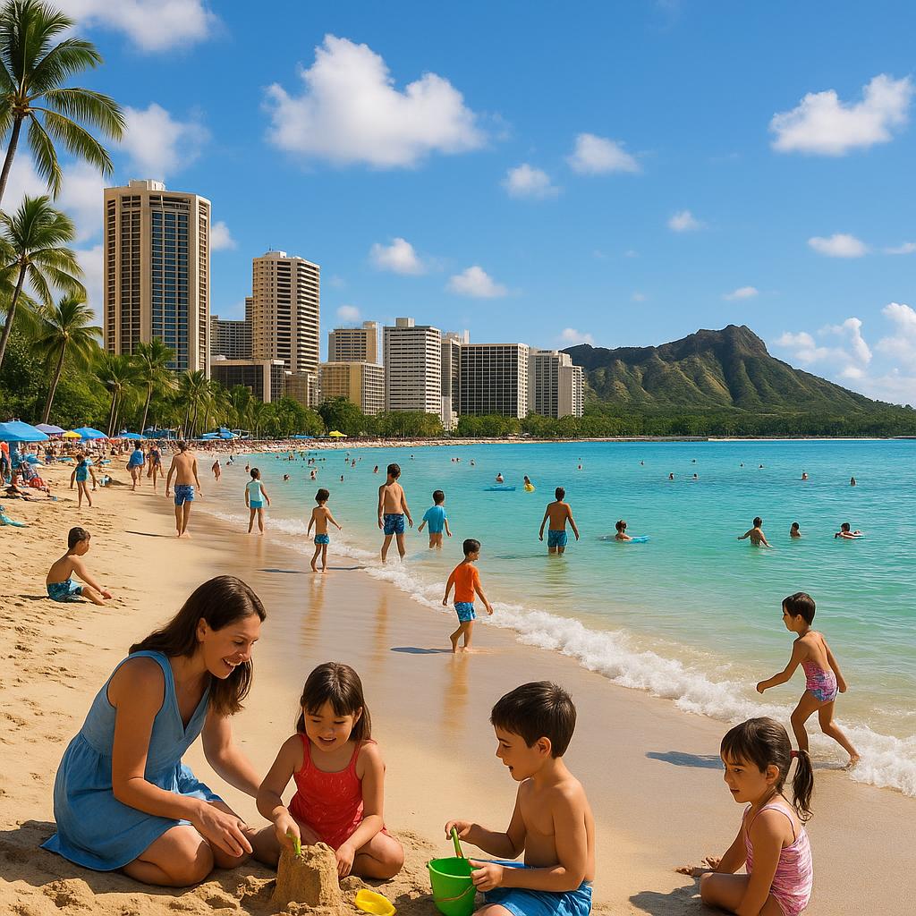 Waikiki beach in Western Australia