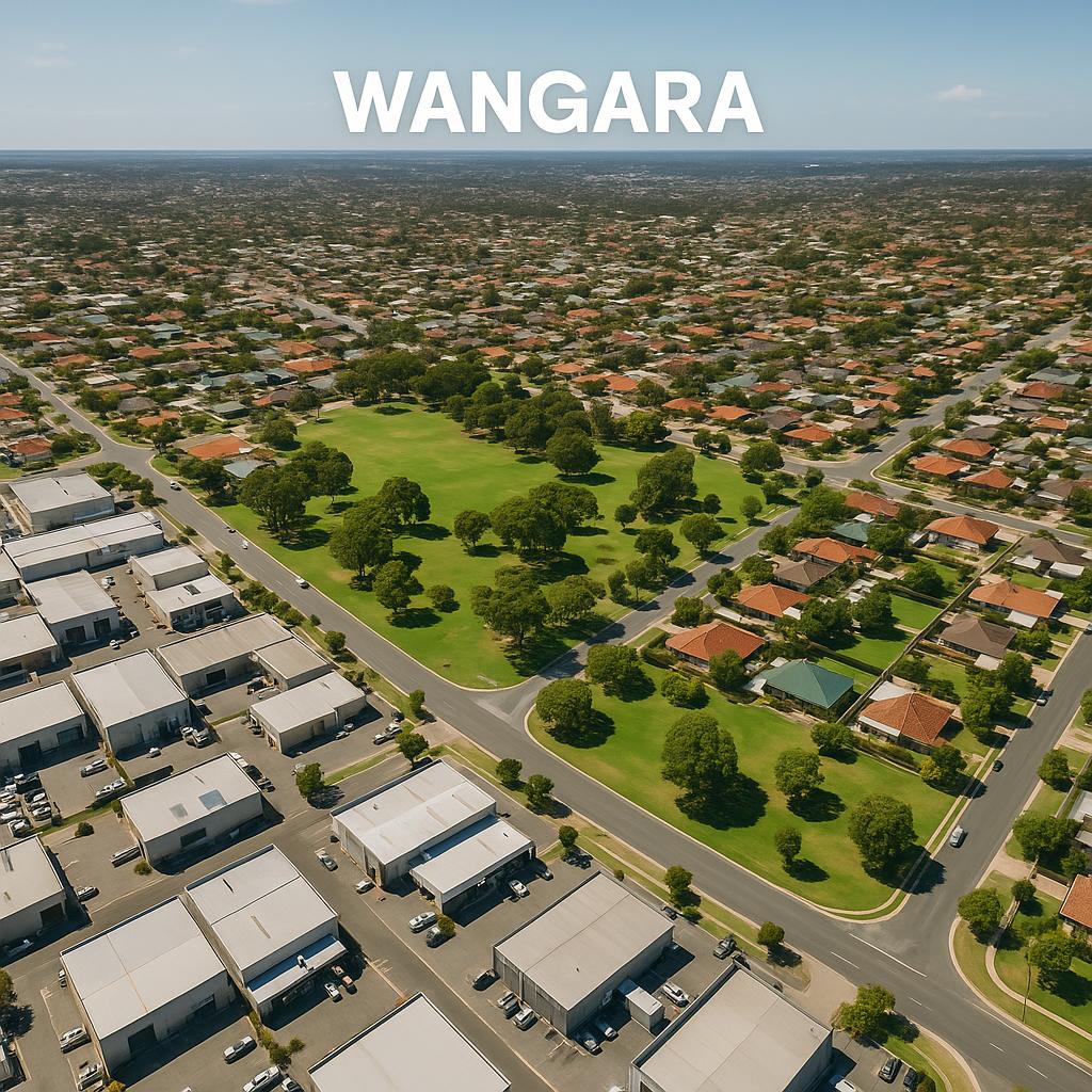 Aerial view of Wangara, Western Australia