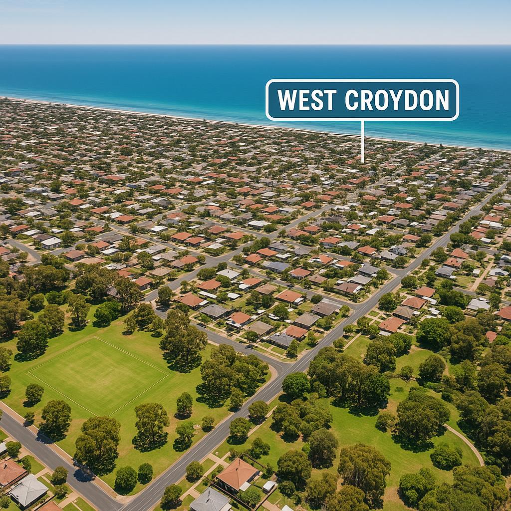 West Croydon coastal view with parks