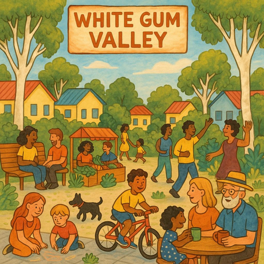 Community park in White Gum Valley