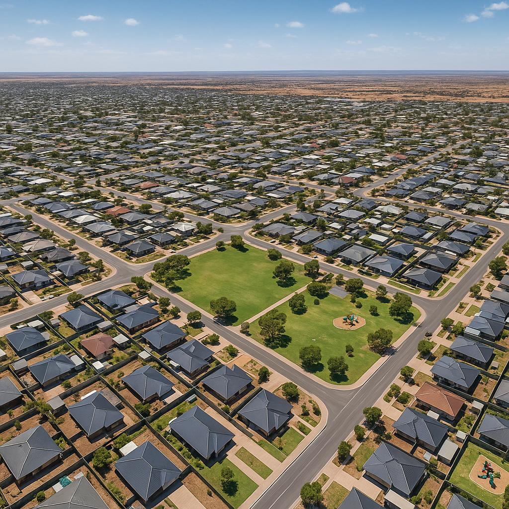 Aerial view of Whyalla Jenkins