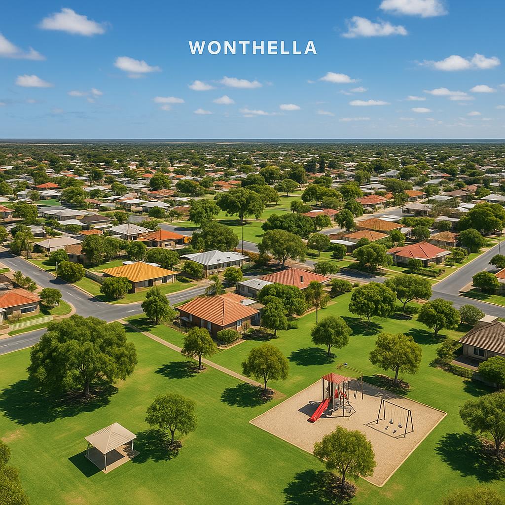 Residential area in Wonthella