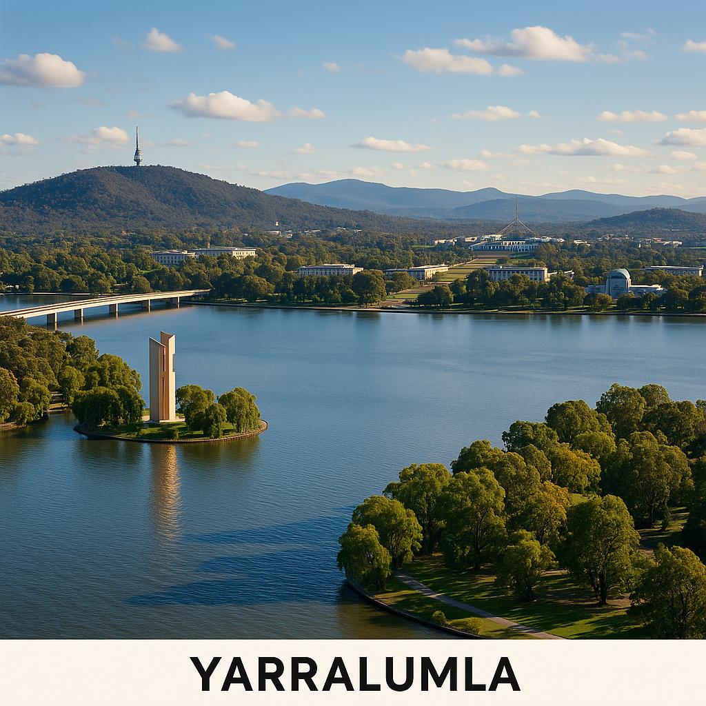 Scenic view of Yarralumla, ACT
