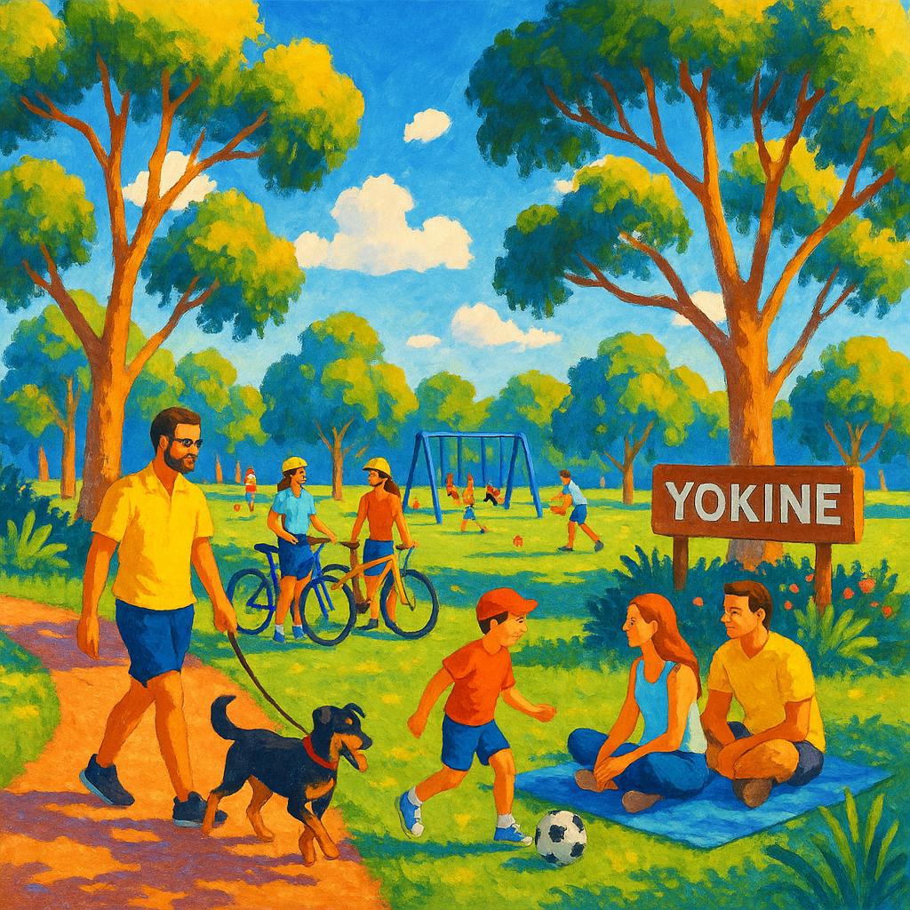 Vibrant park in Yokine