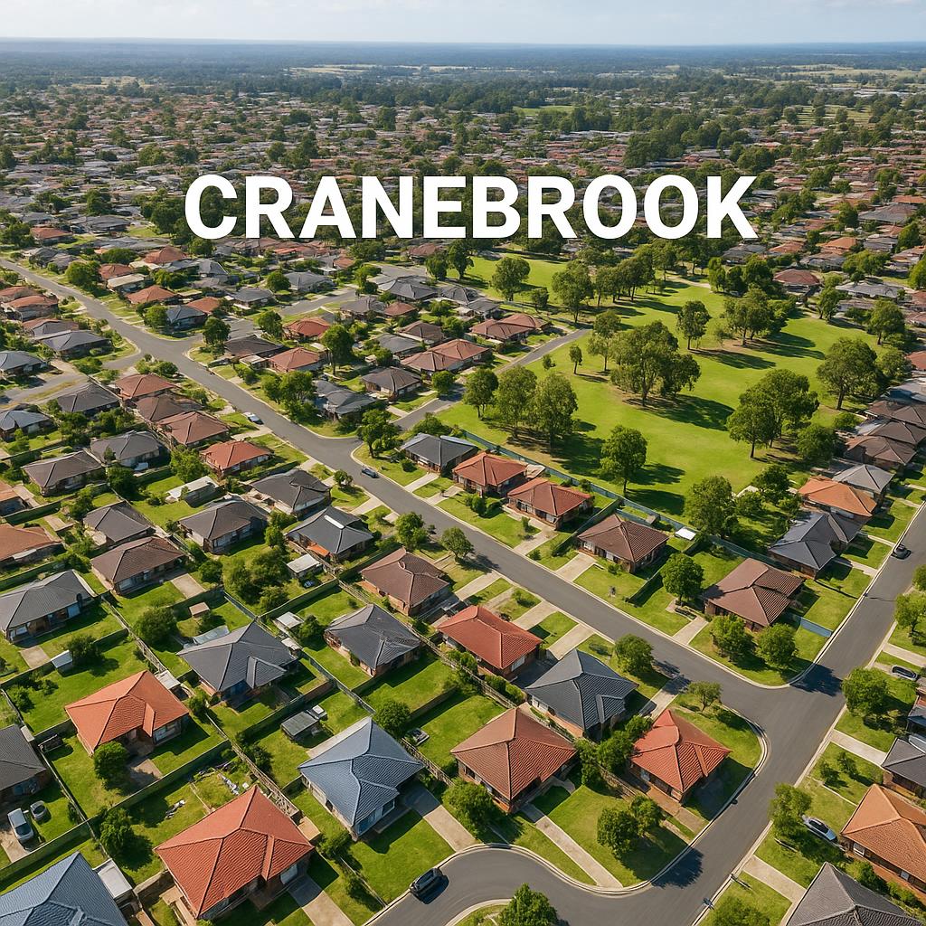 Aerial view of Cranebrook