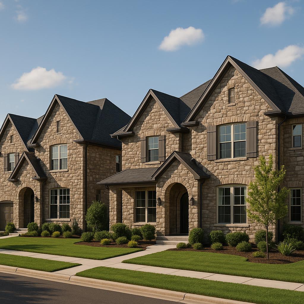 Residential houses in Riverstone, New South Wales