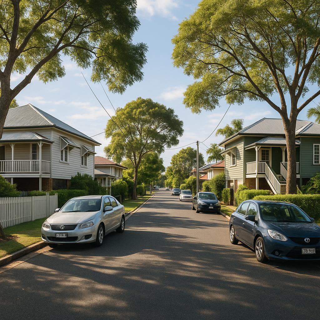 Boondall suburban street with established homes and a calm residential feel