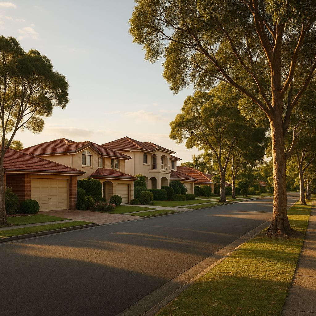 Bridgeman Downs family homes on a quiet north Brisbane street
