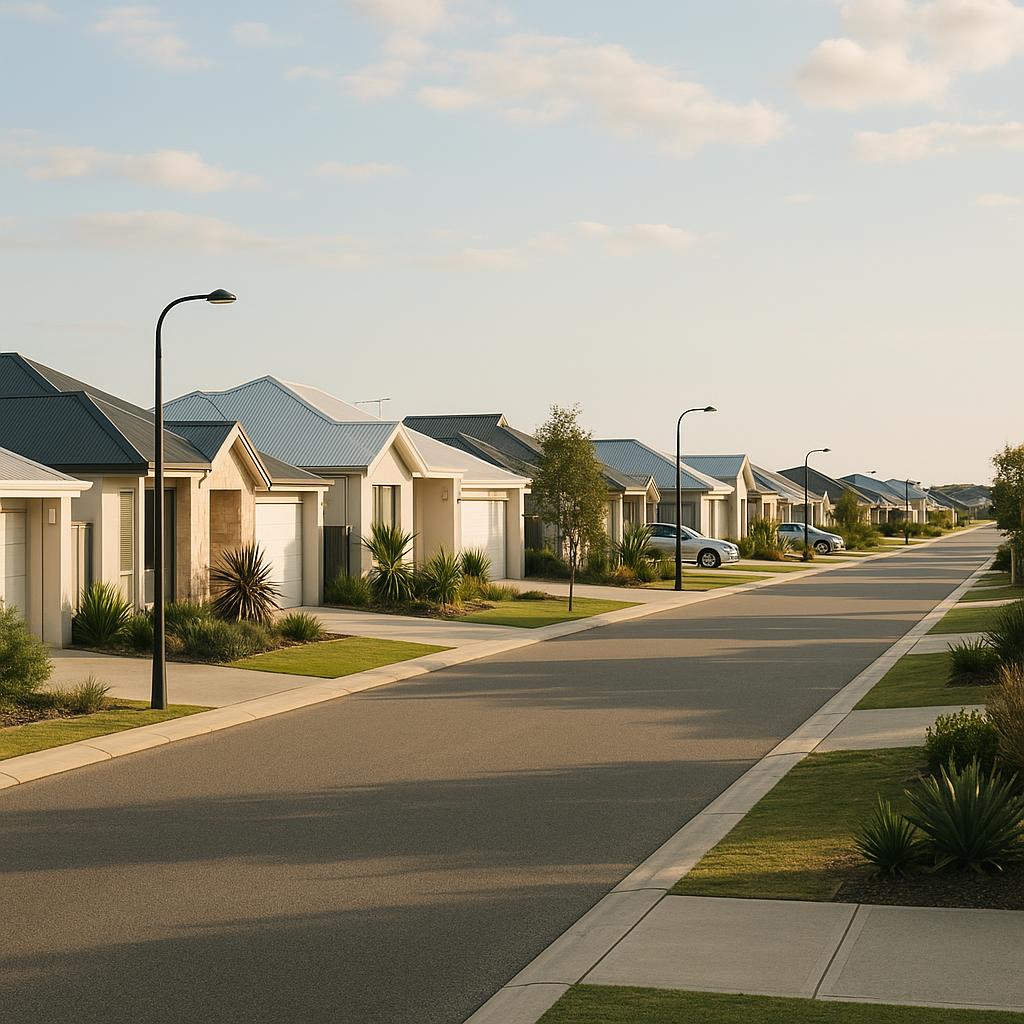 Butler WA modern family streetscape