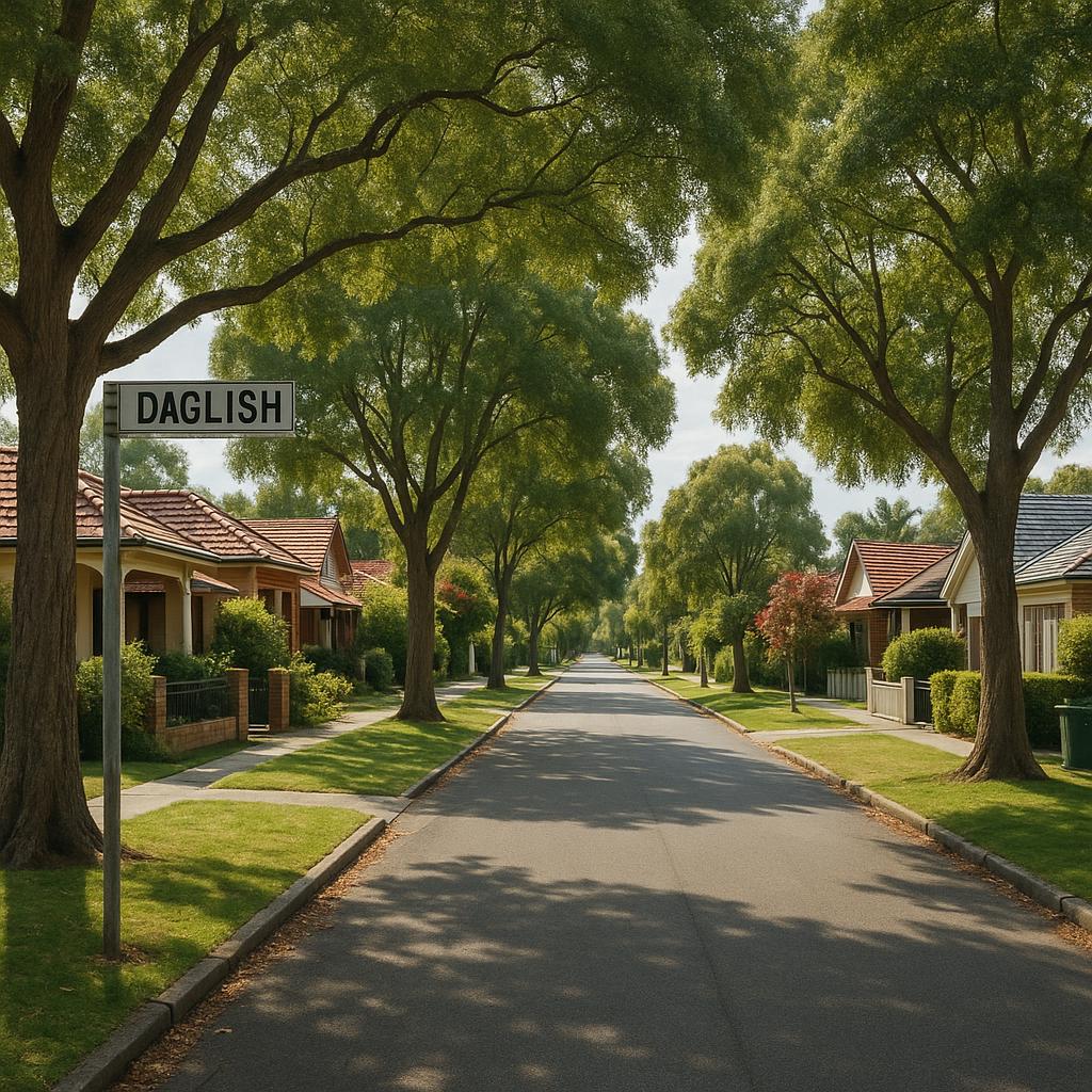 Daglish inner-west Perth streetscape with established homes and leafy verge
