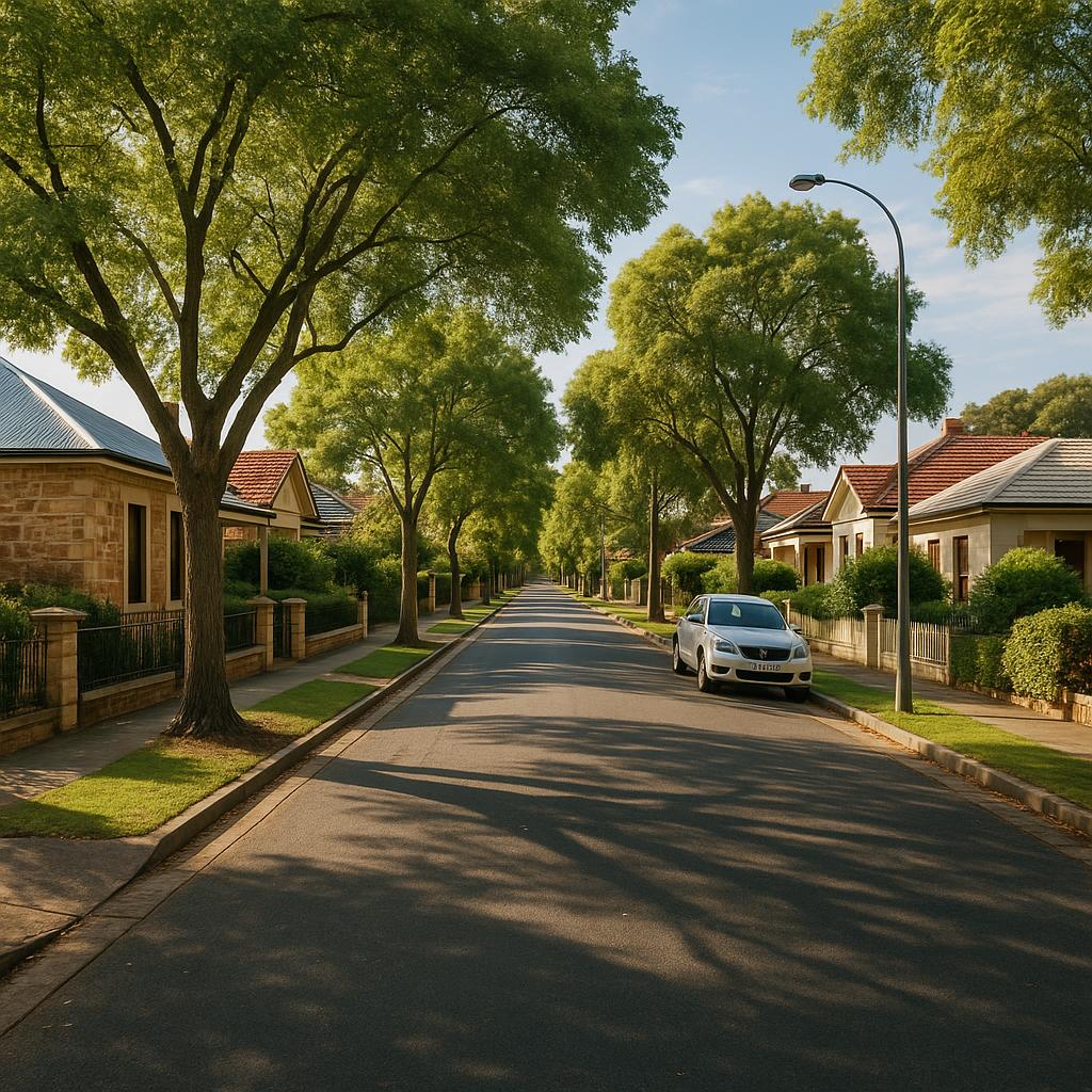 Leafy Hackney-style inner-east Adelaide street with established homes