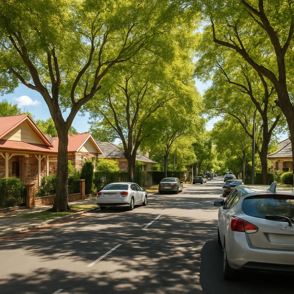 Leafy established Adelaide streetscape with character homes