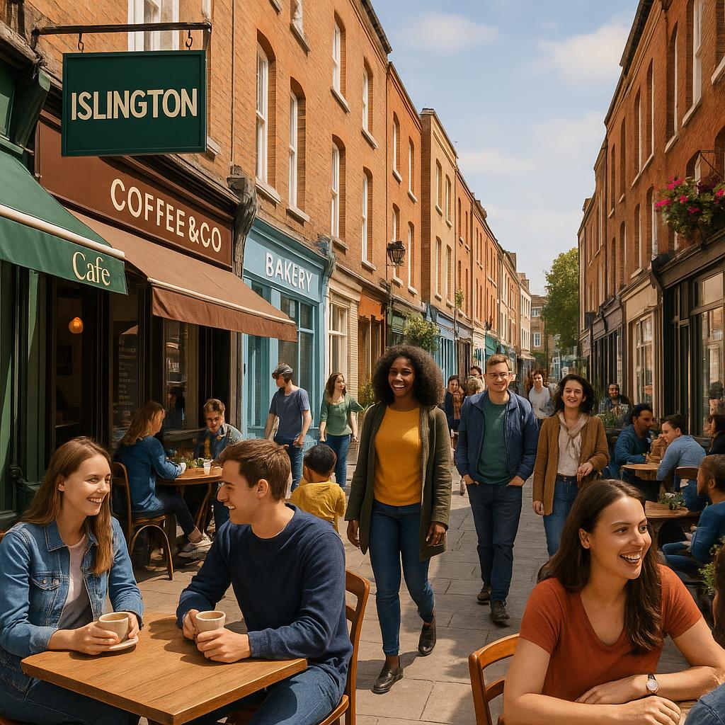 Community spirit in Islington with local cafes