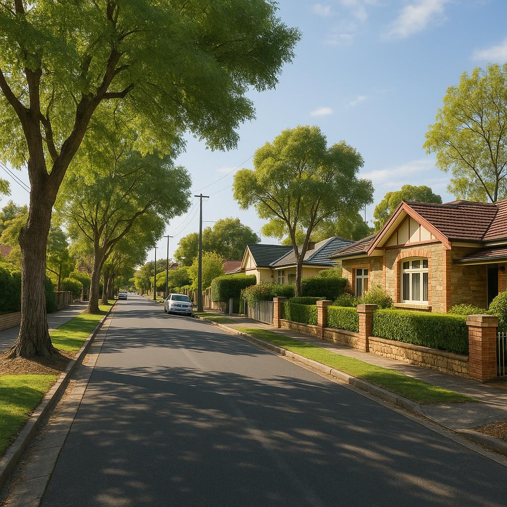 Established Magill-style residential street with mature trees and well-kept homes