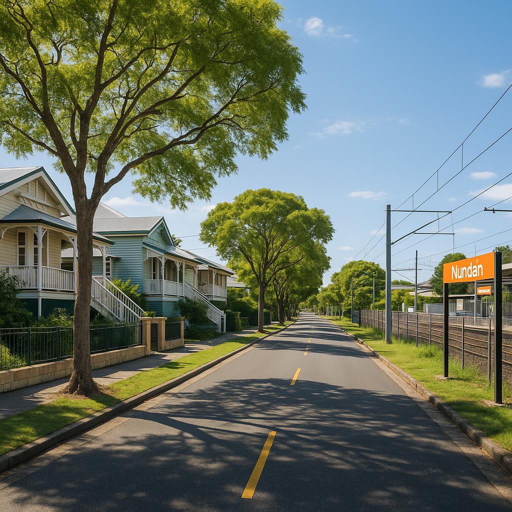 Leafy Nundah Brisbane streetscape with established homes and suburban convenience