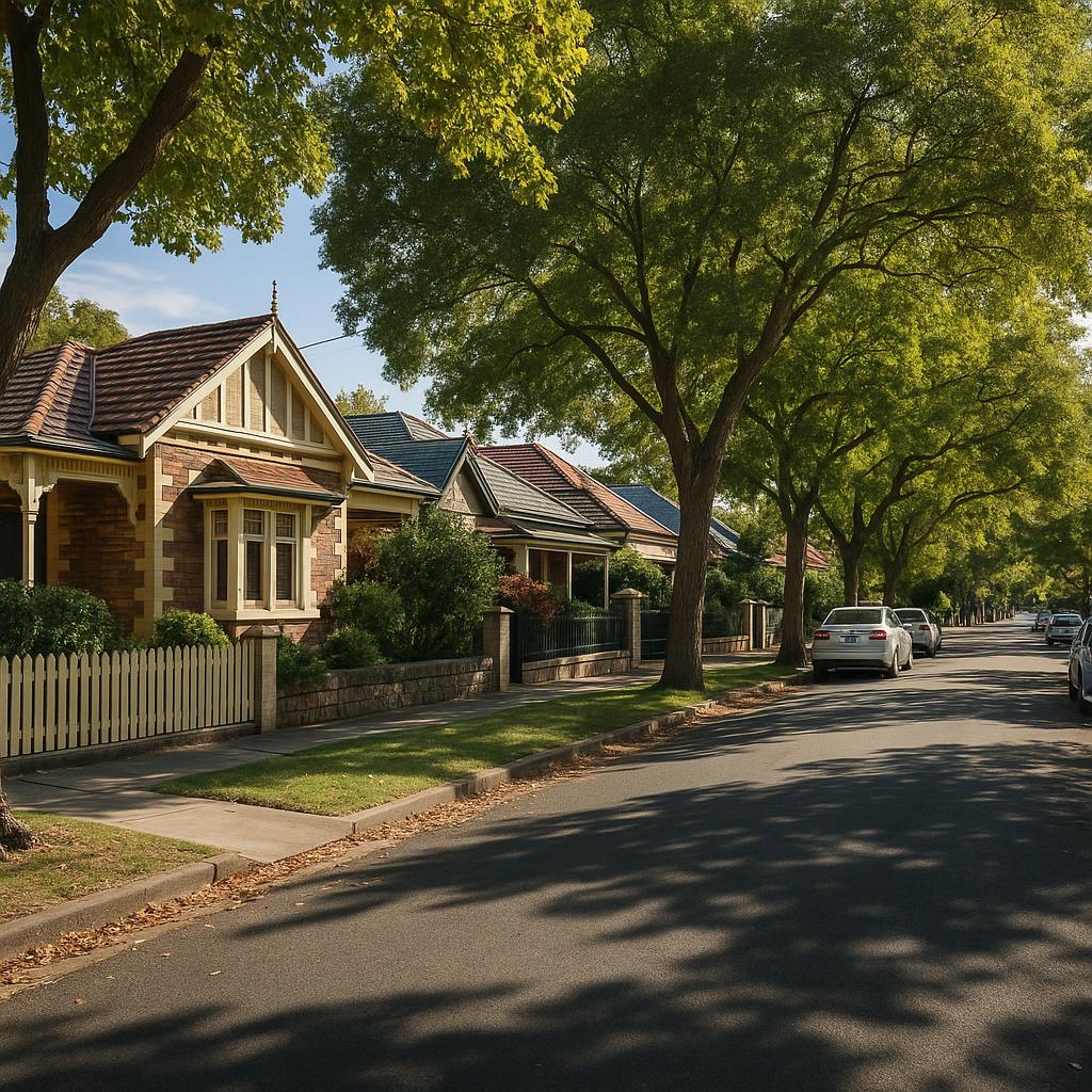 Leafy inner-east Adelaide street with character homes in St Peters