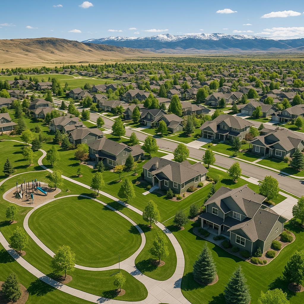 Wyoming, NSW landscape featuring parks and suburban homes