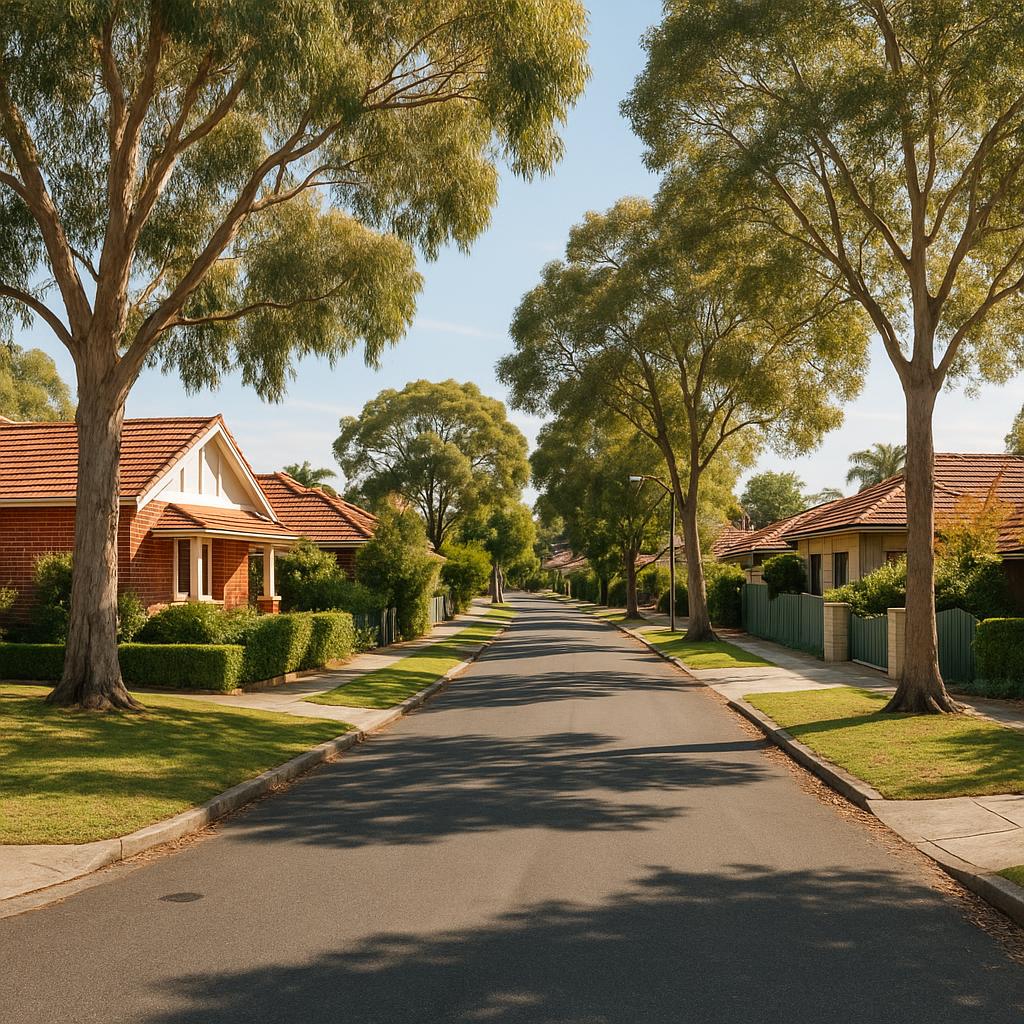 Established inner-northern Perth street with mature trees and well-kept homes