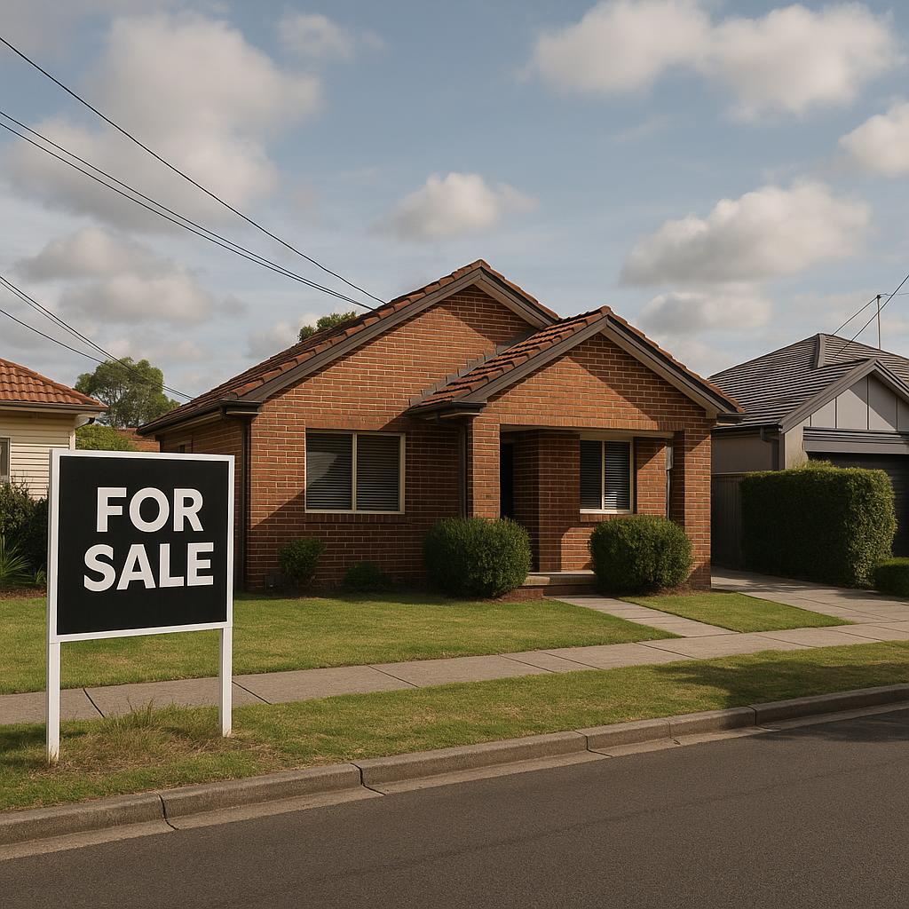 Mortgage stress rises as some owners shrug off price falls — Australian property news illustration