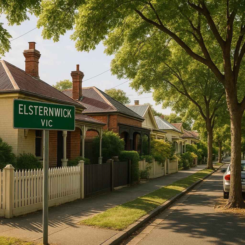 Elsternwick VIC streetscape with period homes and leafy inner-suburban character