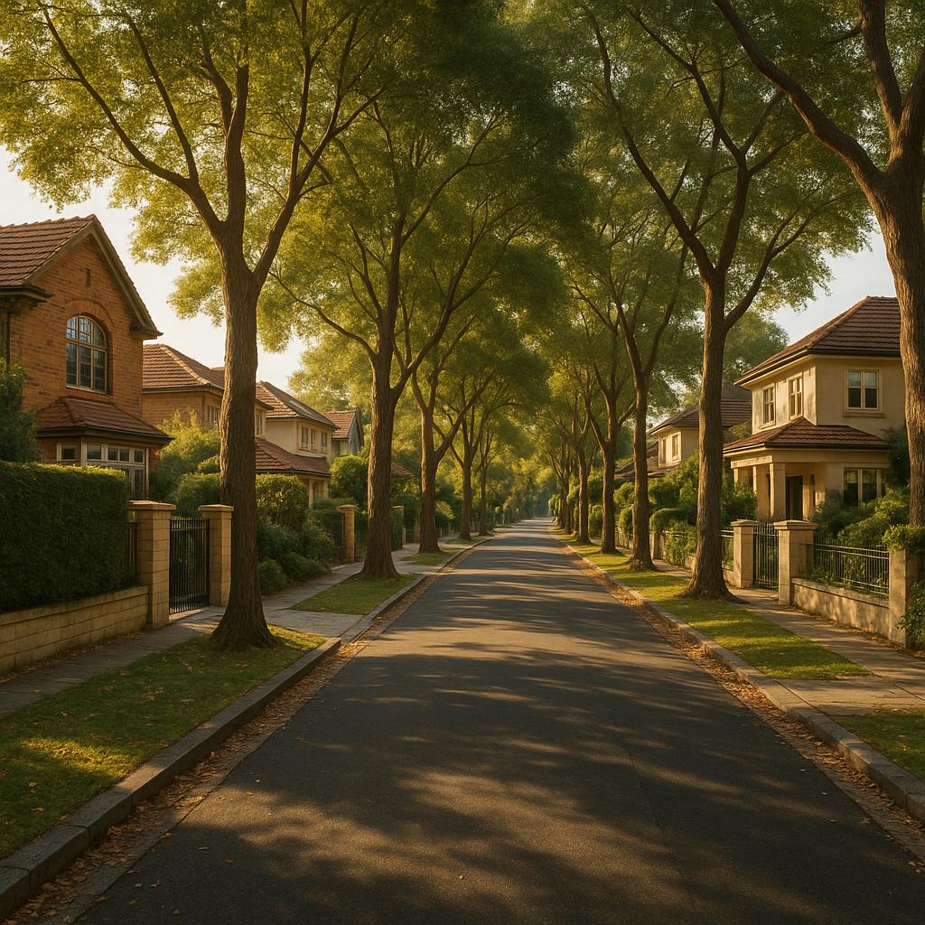 Leafy inner-east Melbourne street with established family homes