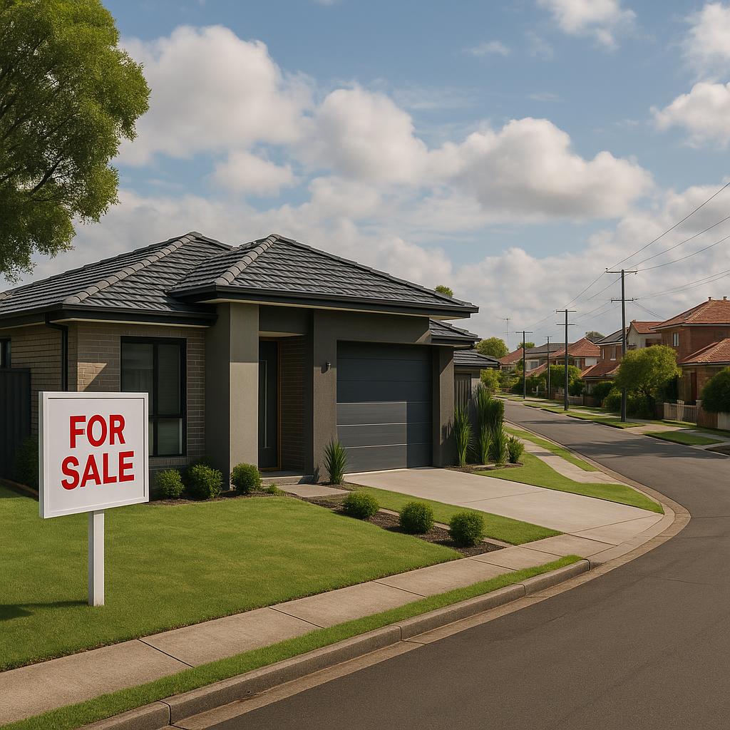 Sydney and Melbourne prices reverse as market cools — Australian property news illustration