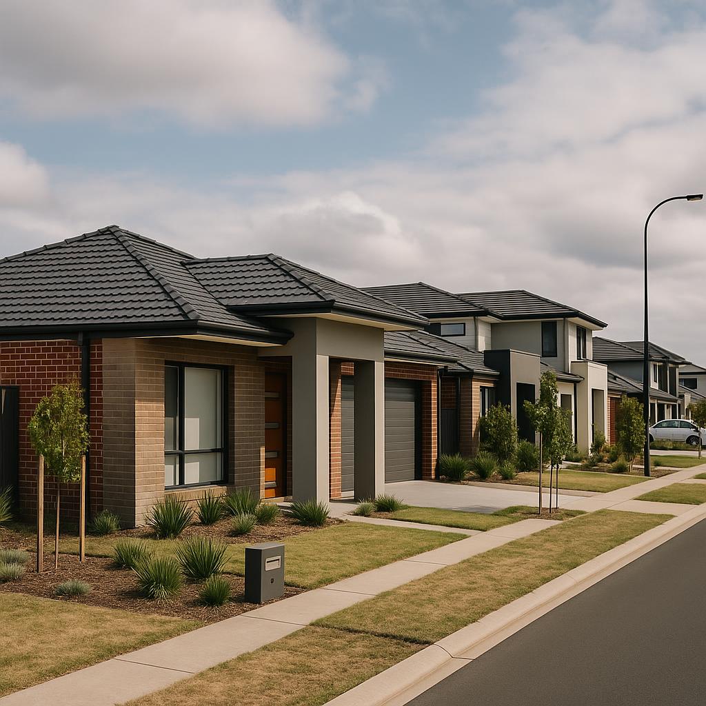 Australian property outlook turns to correction risks — Australian property news illustration