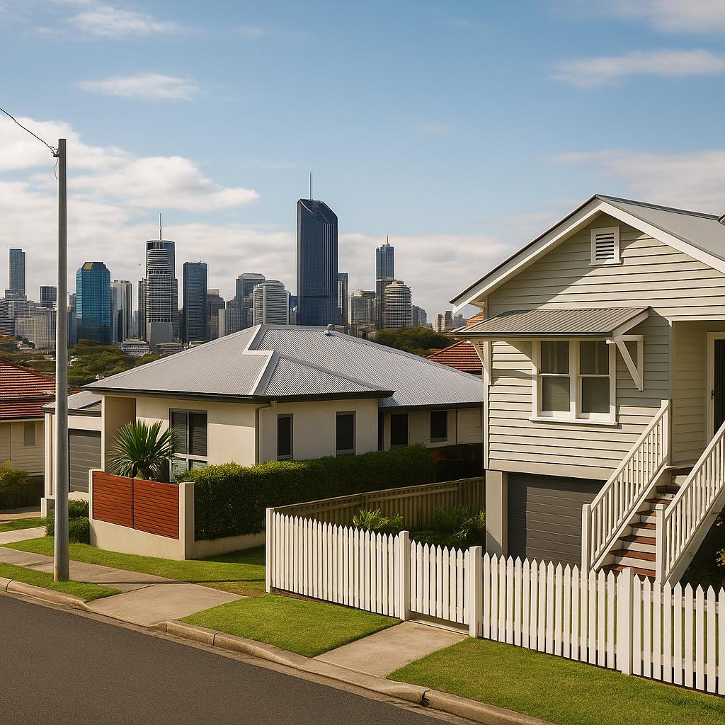 Brisbane outlook, buyer schemes and the policy divide — Australian property news illustration